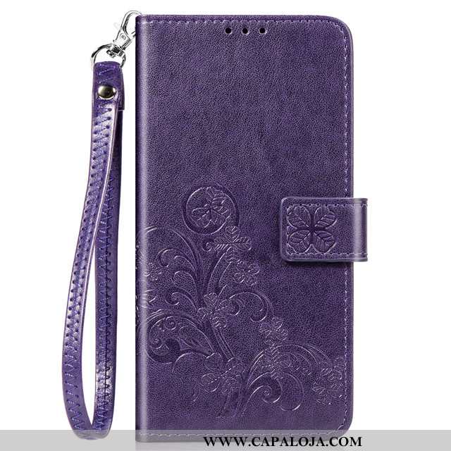 Capa Xiaomi Mi 9 Lite Couro Completa Capas Vermelha Vermelho, Xiaomi Mi 9 Lite Cordao Baratas