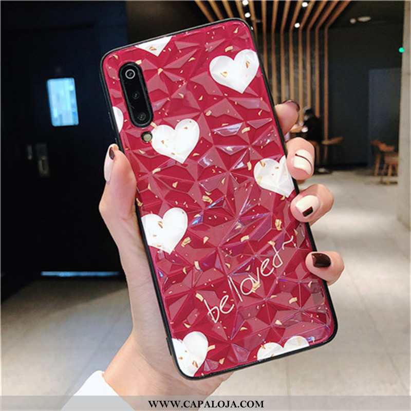 Capa Xiaomi Mi 9 Protetoras Fada Quadriculada Completa Bege, Capas Xiaomi Mi 9 Tendencia Barato