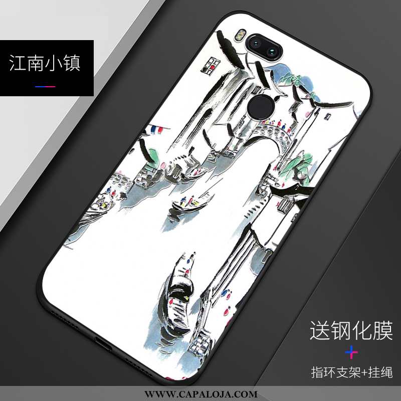 Capa Xiaomi Mi A1 Silicone Telemóvel Protetoras Estampada Azul, Capas Xiaomi Mi A1 Fosco Comprar