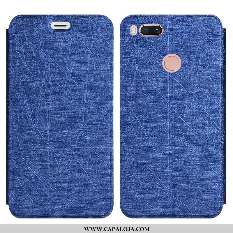 Capa Xiaomi Mi A1 Soft Tendencia Silicone Feminino Azul, Capas Xiaomi Mi A1 Protetoras Comprar
