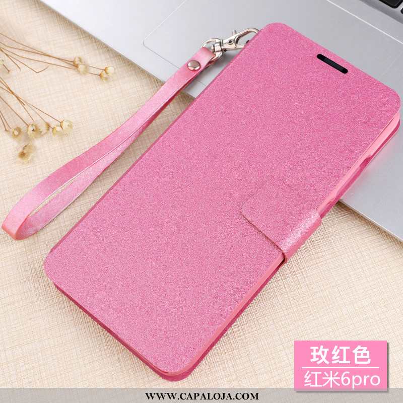 Capa Xiaomi Mi A2 Lite Protetoras Antiqueda Capas Vermelha Rosa, Xiaomi Mi A2 Lite Fosco Online