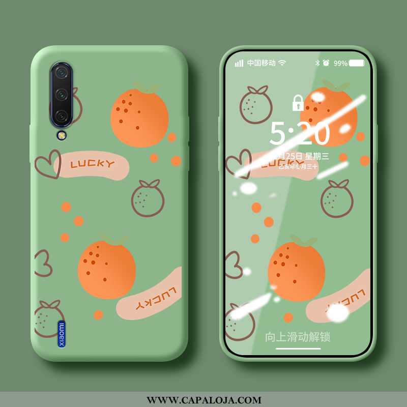 Capa Xiaomi Mi A3 Criativas Dágua Sorte Capas Azul, Xiaomi Mi A3 Bonitos Comprar