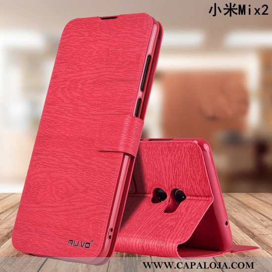 Capa Xiaomi Mi Mix 2 Couro Feminino Vermelha Masculino Vermelho, Capas Xiaomi Mi Mix 2 Soft Comprar