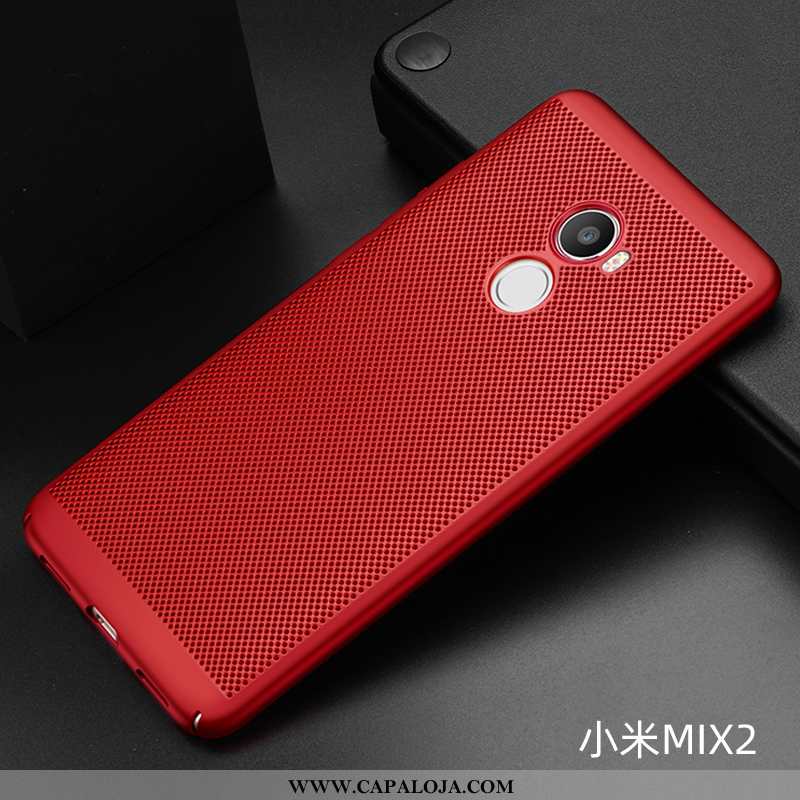 Capa Xiaomi Mi Mix 2 Protetoras Nova Vermelha Malha Vermelho, Capas Xiaomi Mi Mix 2 Fosco Comprar