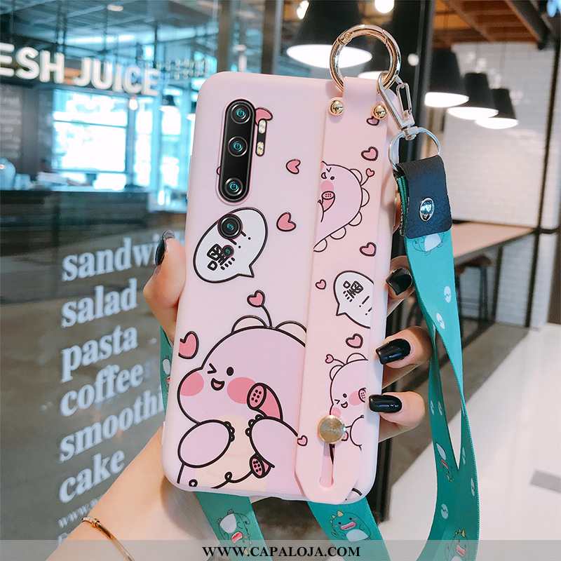 Capa Xiaomi Mi Note 10 Protetoras Cases Rosa Bonitos, Capas Xiaomi Mi Note 10 Silicone Baratas