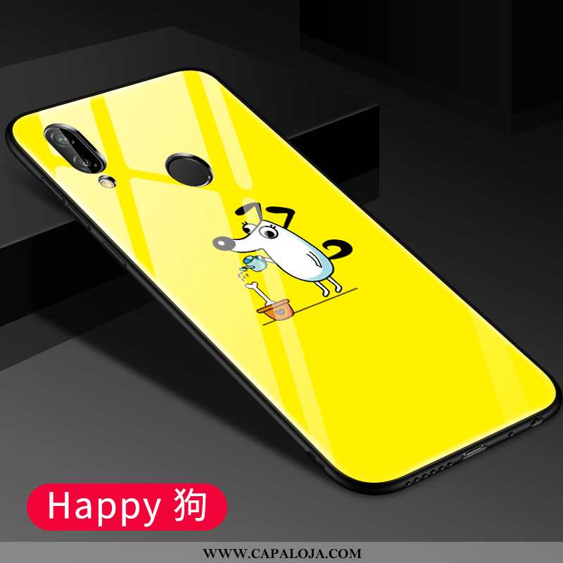 Capa Xiaomi Redmi 7 Vidro Cases Polegadas Masculino Amarelo, Capas Xiaomi Redmi 7 Slim Baratas