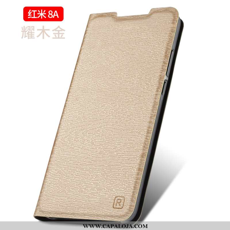 Capa Xiaomi Redmi 8a Personalizado Dourado Masculino Cases, Capas Xiaomi Redmi 8a Couro Baratos