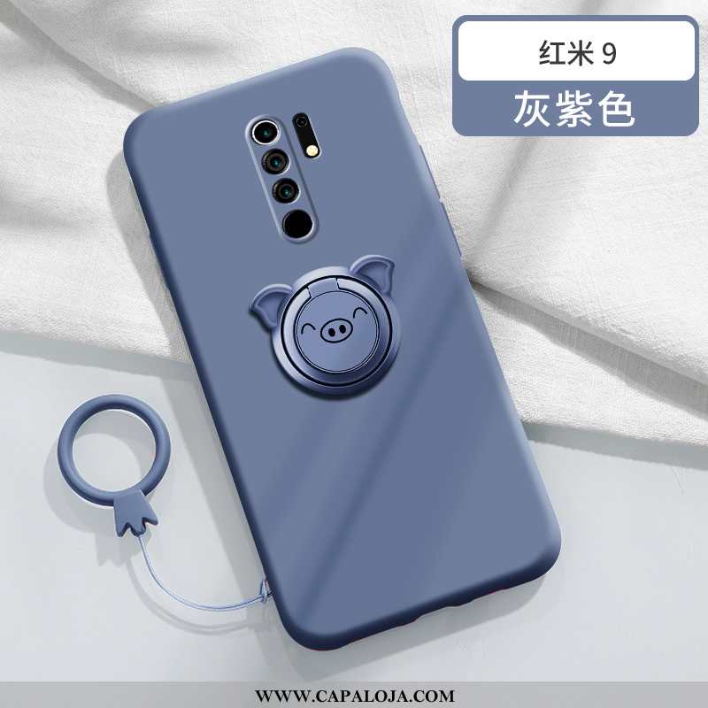Capa Xiaomi Redmi 9 Silicone Telinha Tendencia Masculino Verde, Capas Xiaomi Redmi 9 Personalizado B