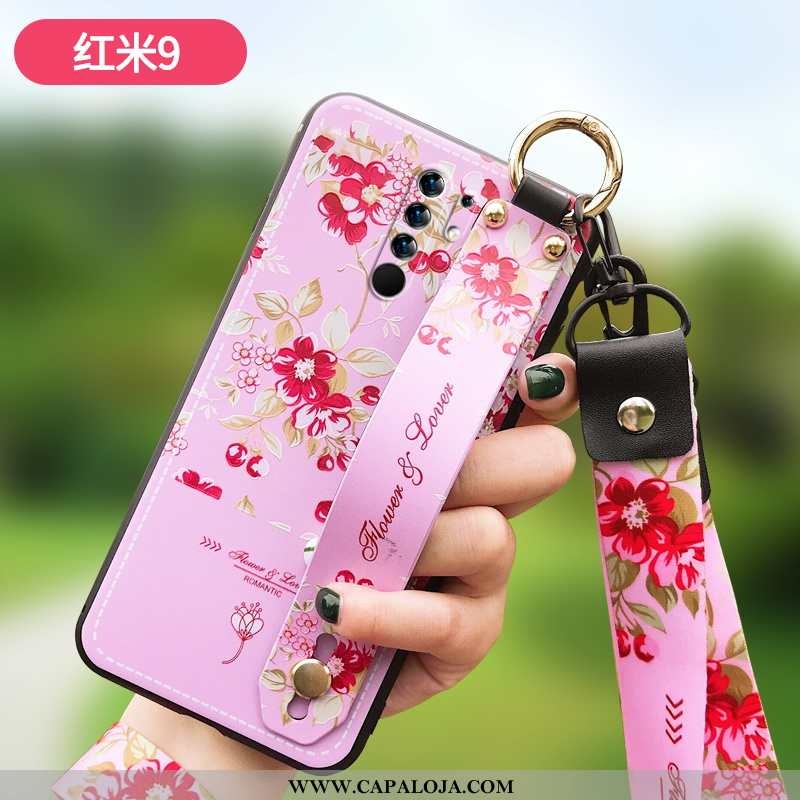 Capa Xiaomi Redmi 9 Soft Antiqueda Telemóvel Feminino Verde, Capas Xiaomi Redmi 9 Super Baratos