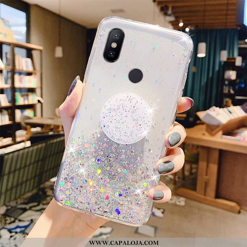 Capa Xiaomi Redmi Note 6 Pro Moda Capas Telemóvel Completa Verde, Xiaomi Redmi Note 6 Pro Clara Bara