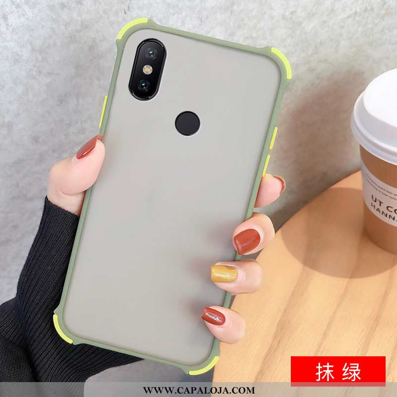 Capa Xiaomi Redmi Note 6 Pro Protetoras Diamante Antiqueda Pequena Preto, Capas Xiaomi Redmi Note 6 