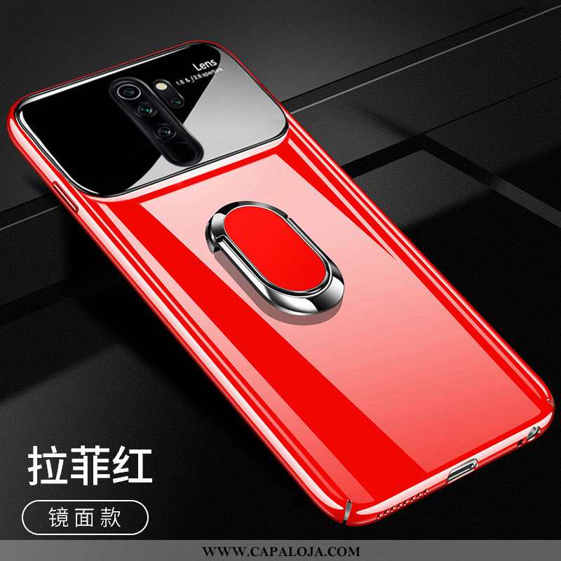 Capa Xiaomi Redmi Note 8 Pro Protetoras Telinha Telemóvel Cases Vermelho, Capas Xiaomi Redmi Note 8 