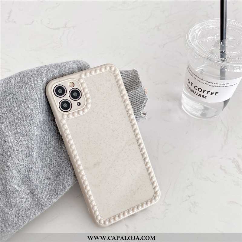 Capa iPhone 11 Pro Max Soft Simples Criativas Silicone Verde, Capas iPhone 11 Pro Max Protetoras Com