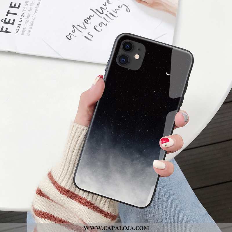 Capa iPhone 11 Retro Super Personalizado Vermelha Preto, Capas iPhone 11 Slim Venda