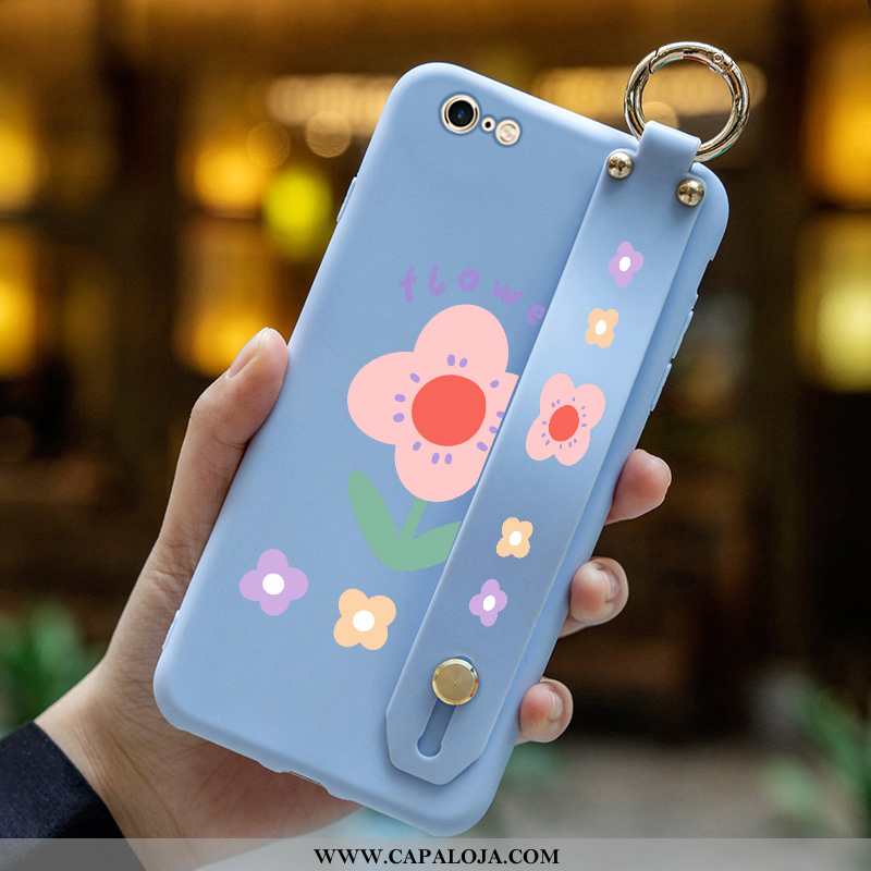 Capa iPhone 6/6s Desenho Animado Vermelha Floridas Malha Roxo, Capas iPhone 6/6s Fofas Venda