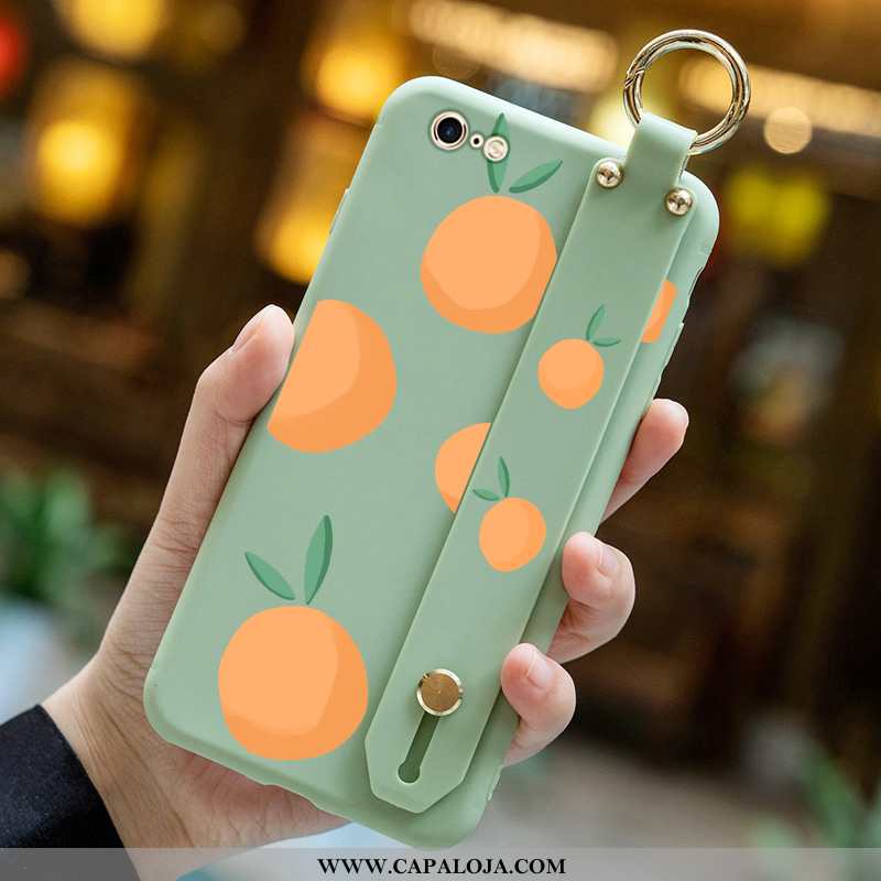 Capa iPhone 6/6s Desenho Animado Vermelha Floridas Malha Roxo, Capas iPhone 6/6s Fofas Venda