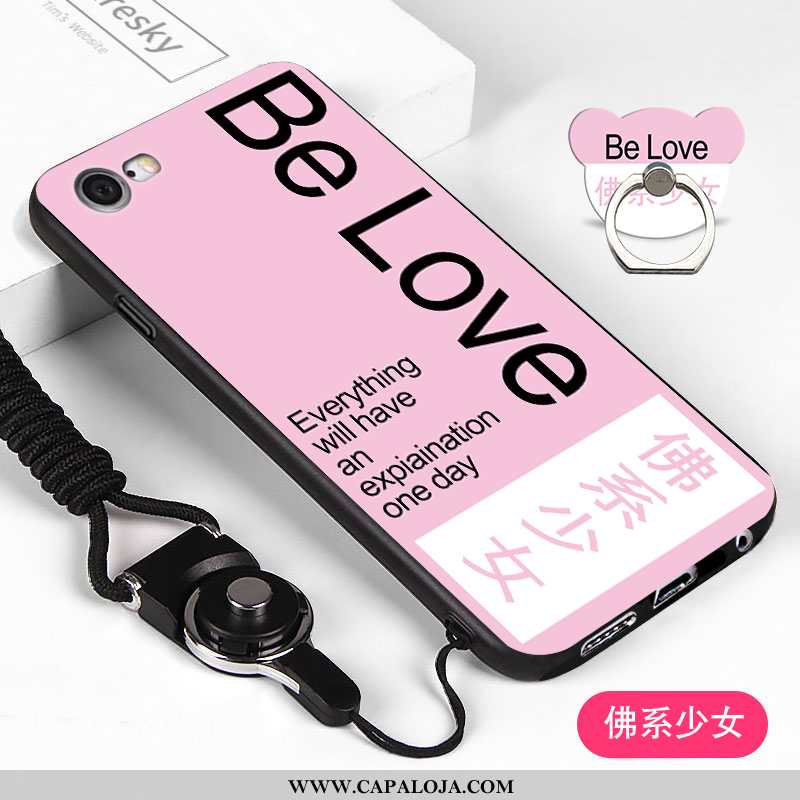 Capa iPhone 6/6s Soft Feminino Capas Preto, iPhone 6/6s Cordao Online