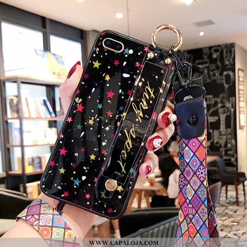 Capa iPhone 8 Plus Cordao Feminino Colorida Completa Colorido, Capas iPhone 8 Plus Antiqueda Baratas