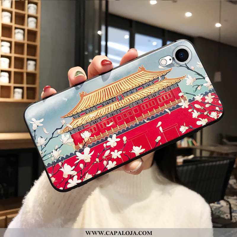 Capa iPhone Xr Silicone Cases Palace Capas Vermelho, iPhone Xr Cordao Baratas