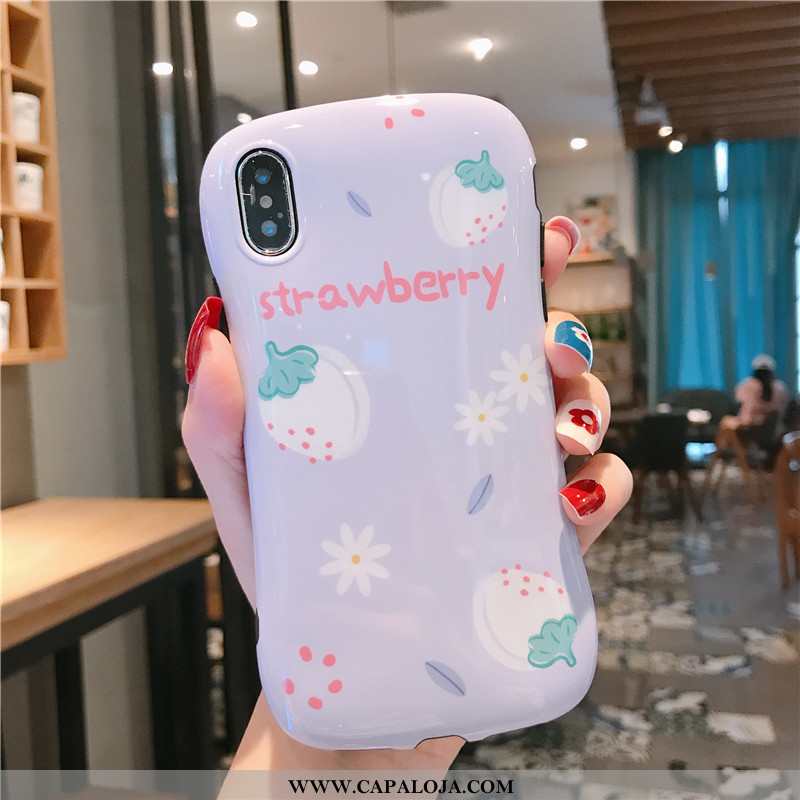 Capa iPhone Xs Soft Feminino Capas Redondo Branco, iPhone Xs Protetoras Venda