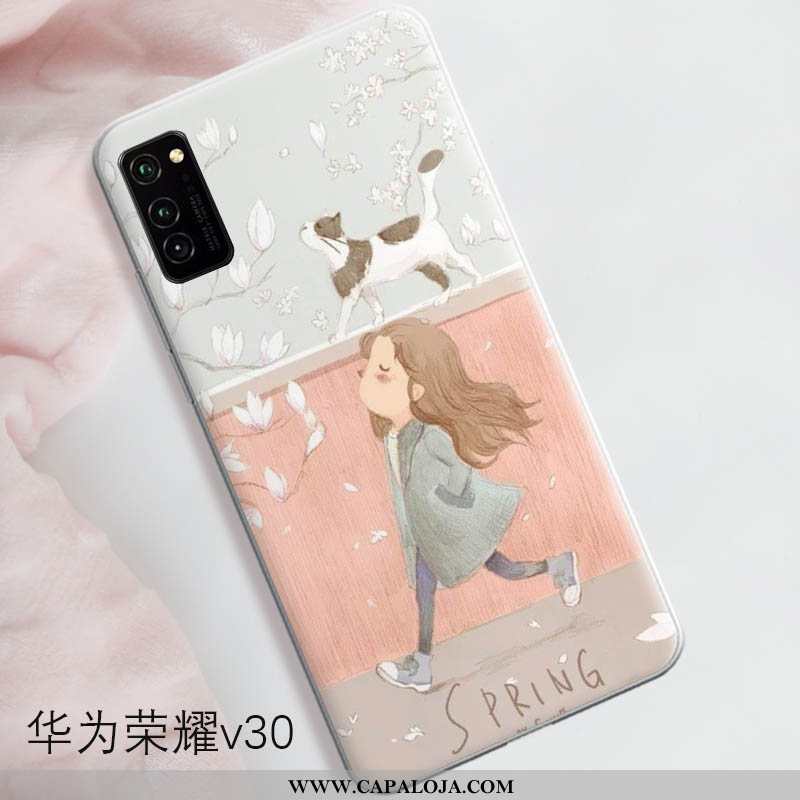 Capas Honor View30 Pro Soft Completa Rosa, Capa Honor View30 Pro Protetoras Online