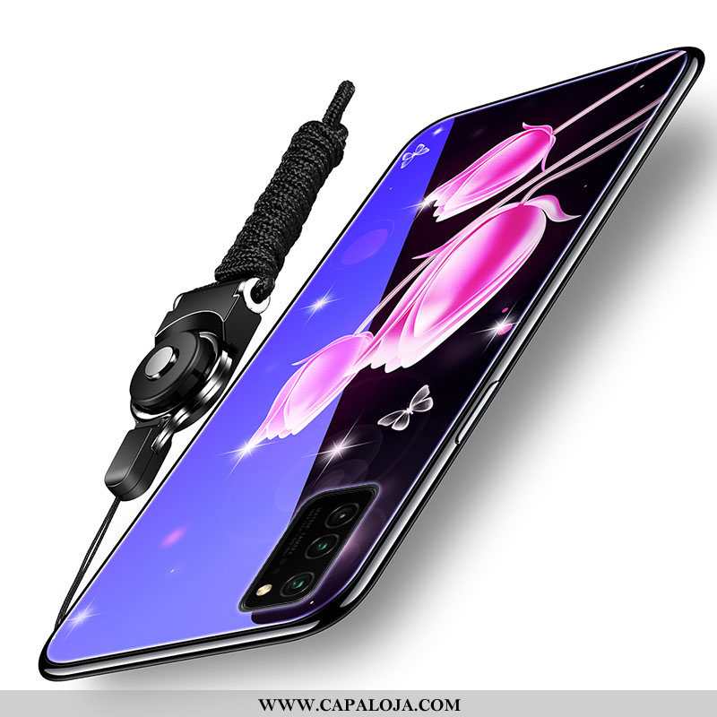 Capas Honor View30 Tendencia Blu Roxa Silicone Roxo, Capa Honor View30 Soft Venda