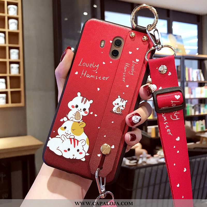 Capas Huawei Mate 10 Fosco Tendencia Fofas Soft Vermelho, Capa Huawei Mate 10 Personalizada Online