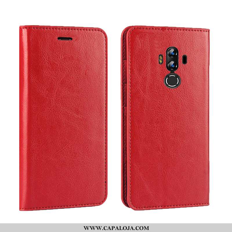 Capas Huawei Mate 10 Pro Luxo Cases De Grau Dourada Dourado, Capa Huawei Mate 10 Pro Couro Legitimo 