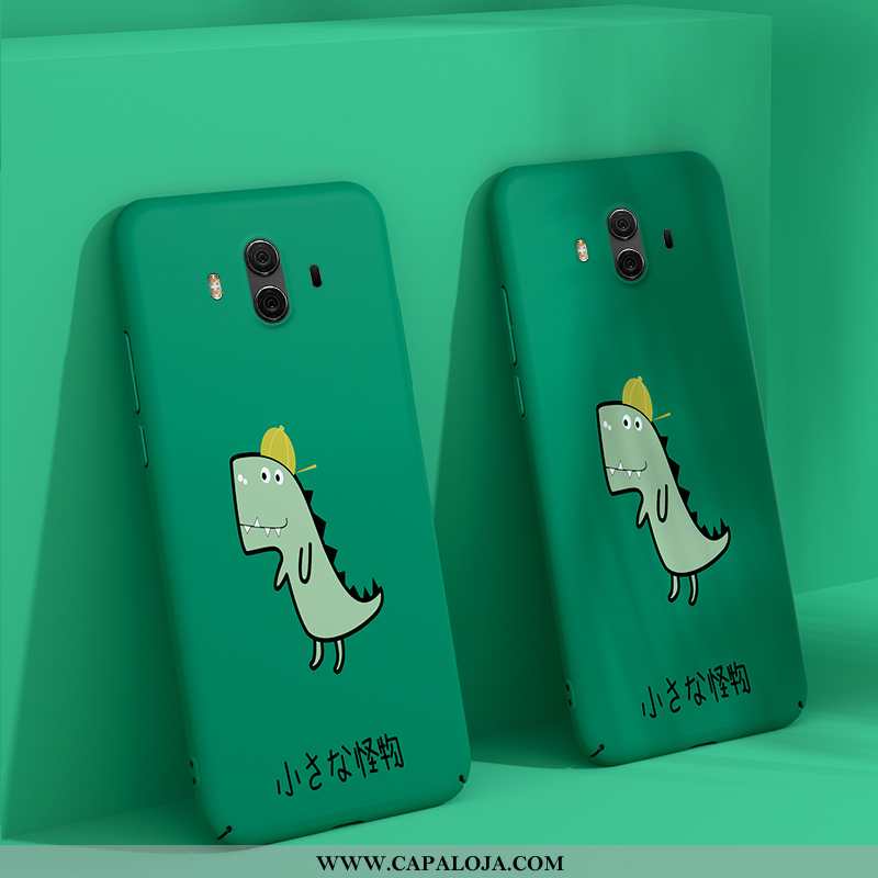 Capas Huawei Mate 10 Protetoras Criativas Desenho Animado Verde, Capa Huawei Mate 10 Fosco Comprar