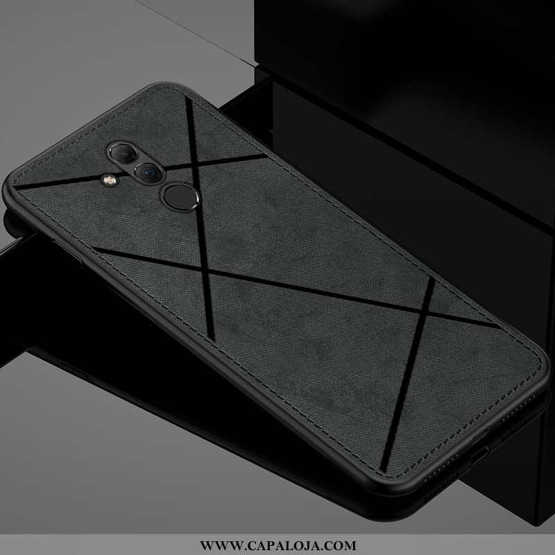 Capas Huawei Mate 20 Lite Silicone Slim Original Antiqueda Azul, Capa Huawei Mate 20 Lite Moda Venda