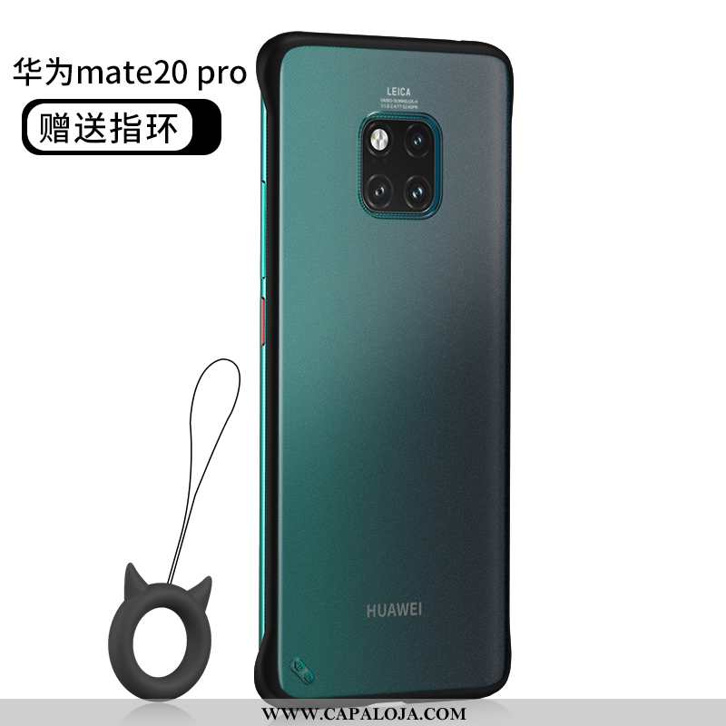 Capas Huawei Mate 20 Pro Silicone Super Desenho Animado Malha Preto, Capa Huawei Mate 20 Pro Clara P