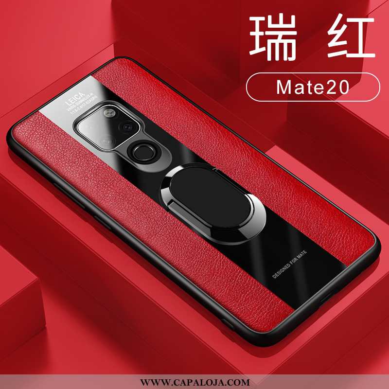 Capas Huawei Mate 20 Protetoras Antiqueda Vermelha Cases Vermelho, Capa Huawei Mate 20 Silicone Onli