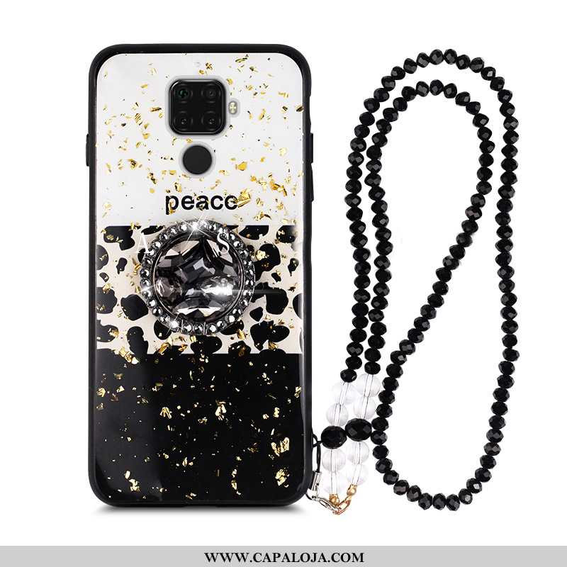Capas Huawei Mate 30 Lite Personalizada Preto Protetoras Leopardo, Capa Huawei Mate 30 Lite Soft Bar