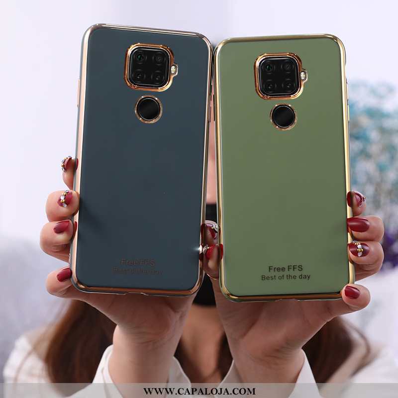 Capas Huawei Mate 30 Lite Protetoras Verde Antiqueda Completa, Capa Huawei Mate 30 Lite Telemóvel Ba