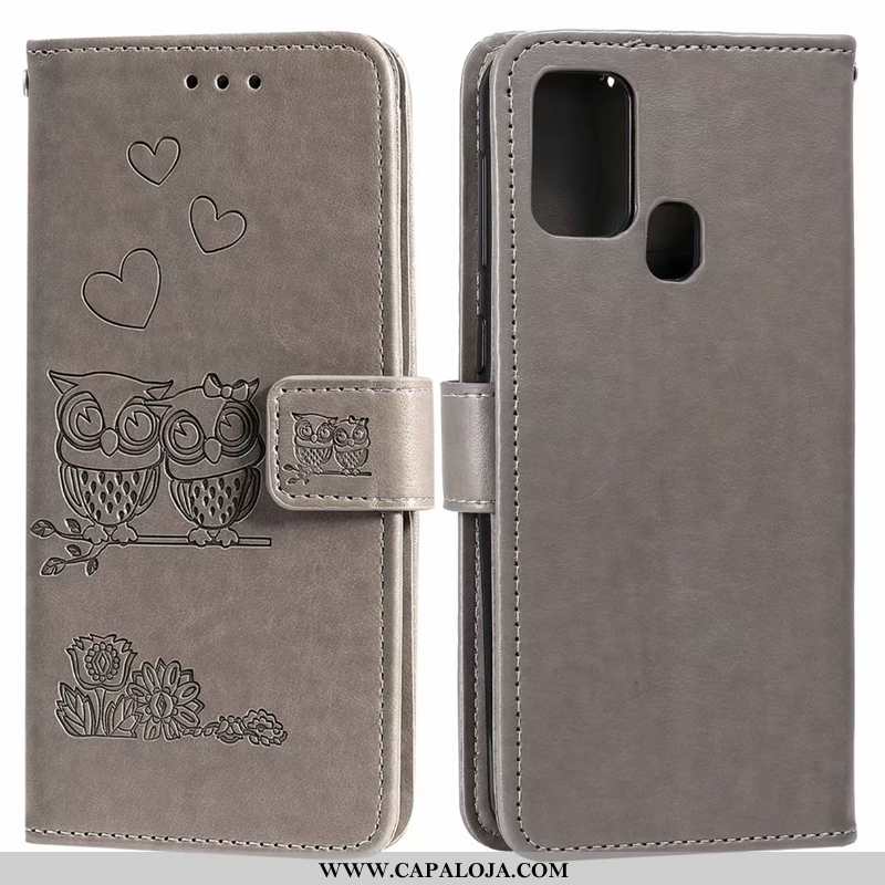 Capas Huawei P Smart 2020 Couro Telemóvel Cases Cover Roxo, Capa Huawei P Smart 2020 Online