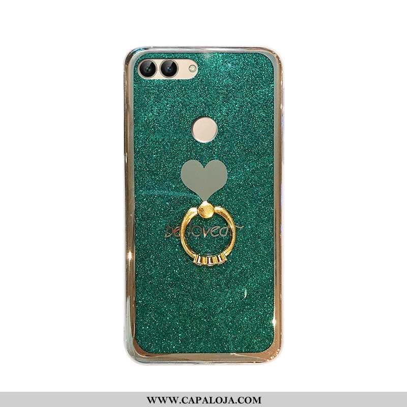 Capas Huawei P Smart Criativas Verde Suporte Moda, Capa Huawei P Smart Soft Baratas