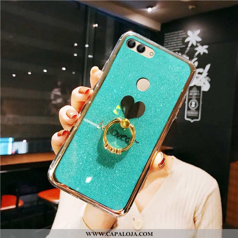 Capas Huawei P Smart Criativas Verde Suporte Moda, Capa Huawei P Smart Soft Baratas