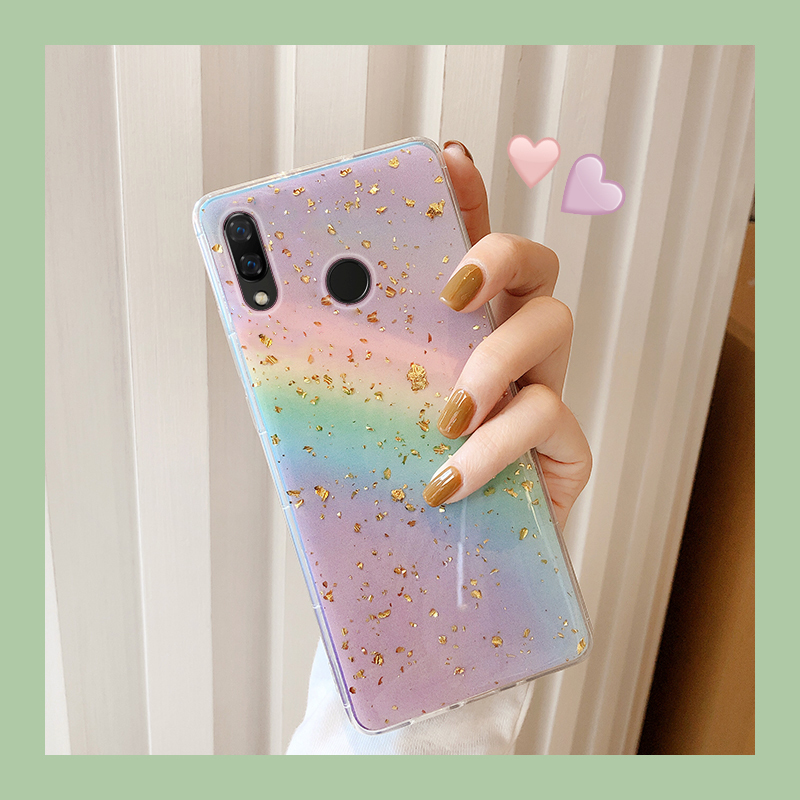 Capas Huawei P Smart+ Personalizado Protetoras Arco Iris Slim Colorido, Capa Huawei P Smart+ Criativ