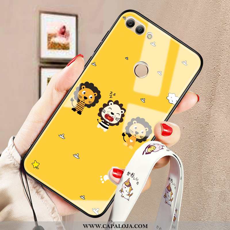 Capas Huawei P Smart Protetoras Masculino Cases Antiqueda Amarelo, Capa Huawei P Smart Silicone Vend