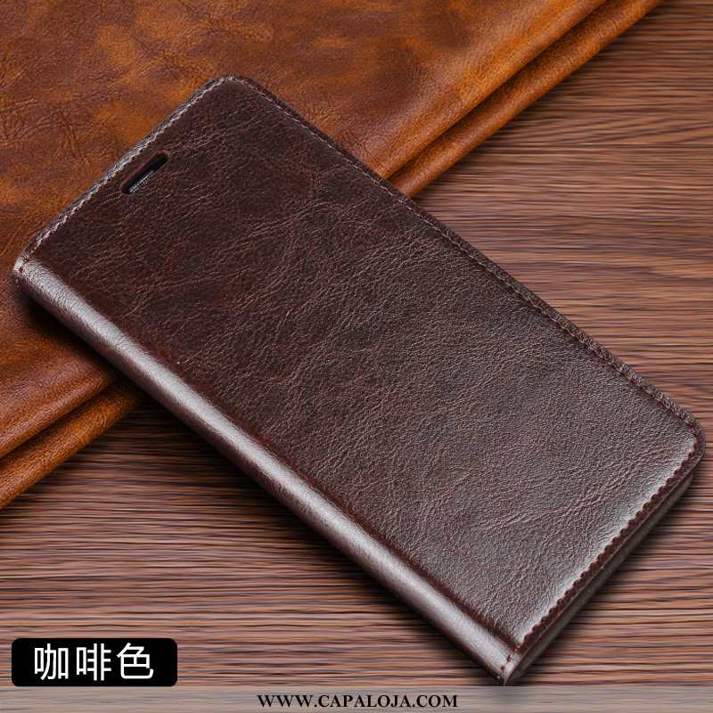 Capas Huawei P Smart Z Couro Cover Masculino Castanho, Capa Huawei P Smart Z Protetoras Comprar