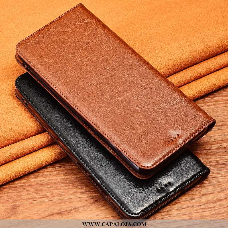 Capas Huawei P20 Lite Couro Completa Tigrada Nova Castanho, Capa Huawei P20 Lite Soft Baratos