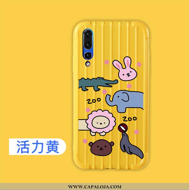 Capas Huawei P20 Pro Protetoras Desenho Animado Verde Completa, Capa Huawei P20 Pro Silicone Online