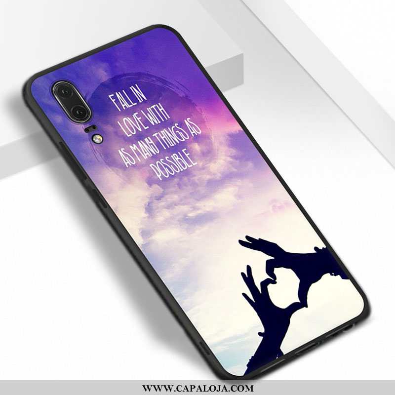 Capas Huawei P20 Protetoras Soft Vermelha Vermelho, Capa Huawei P20 Silicone Venda