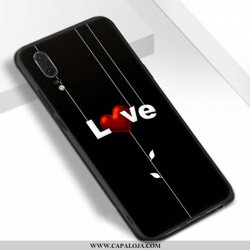 Capas Huawei P20 Protetoras Soft Vermelha Vermelho, Capa Huawei P20 Silicone Venda