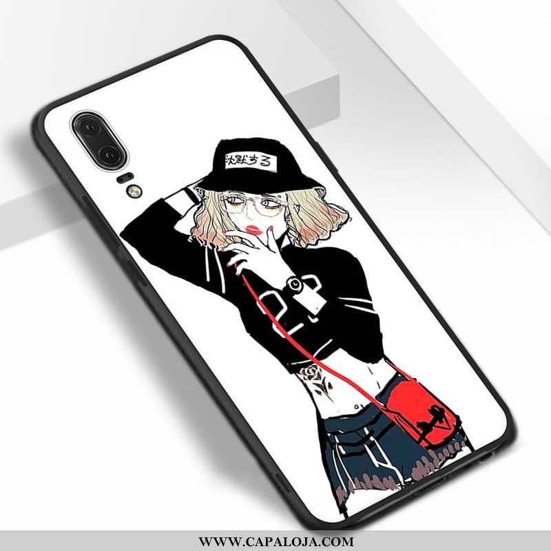 Capas Huawei P20 Protetoras Soft Vermelha Vermelho, Capa Huawei P20 Silicone Venda