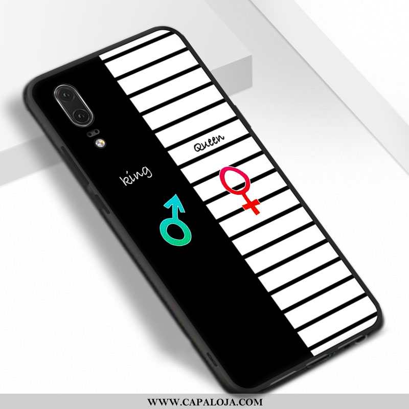 Capas Huawei P20 Protetoras Soft Vermelha Vermelho, Capa Huawei P20 Silicone Venda
