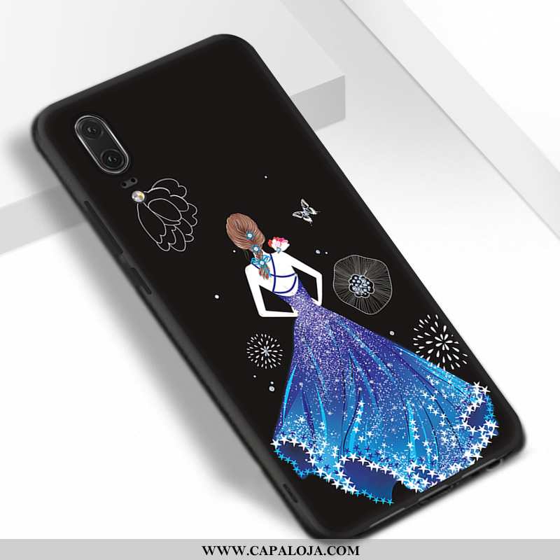 Capas Huawei P20 Protetoras Soft Vermelha Vermelho, Capa Huawei P20 Silicone Venda