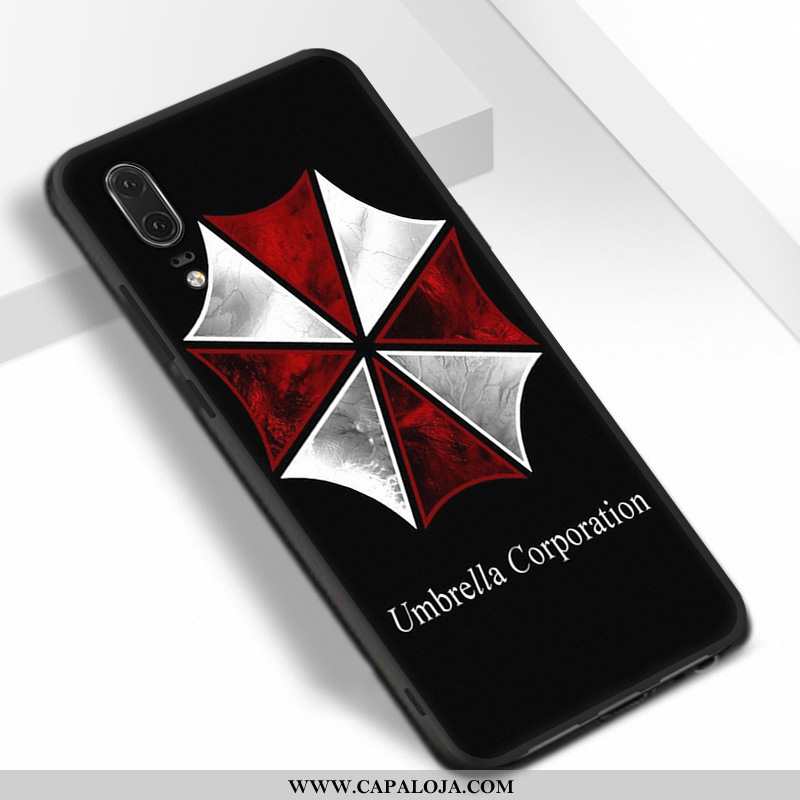 Capas Huawei P20 Protetoras Soft Vermelha Vermelho, Capa Huawei P20 Silicone Venda