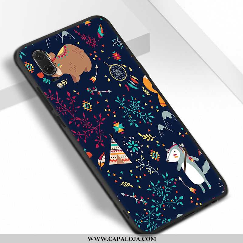 Capas Huawei P20 Protetoras Soft Vermelha Vermelho, Capa Huawei P20 Silicone Venda