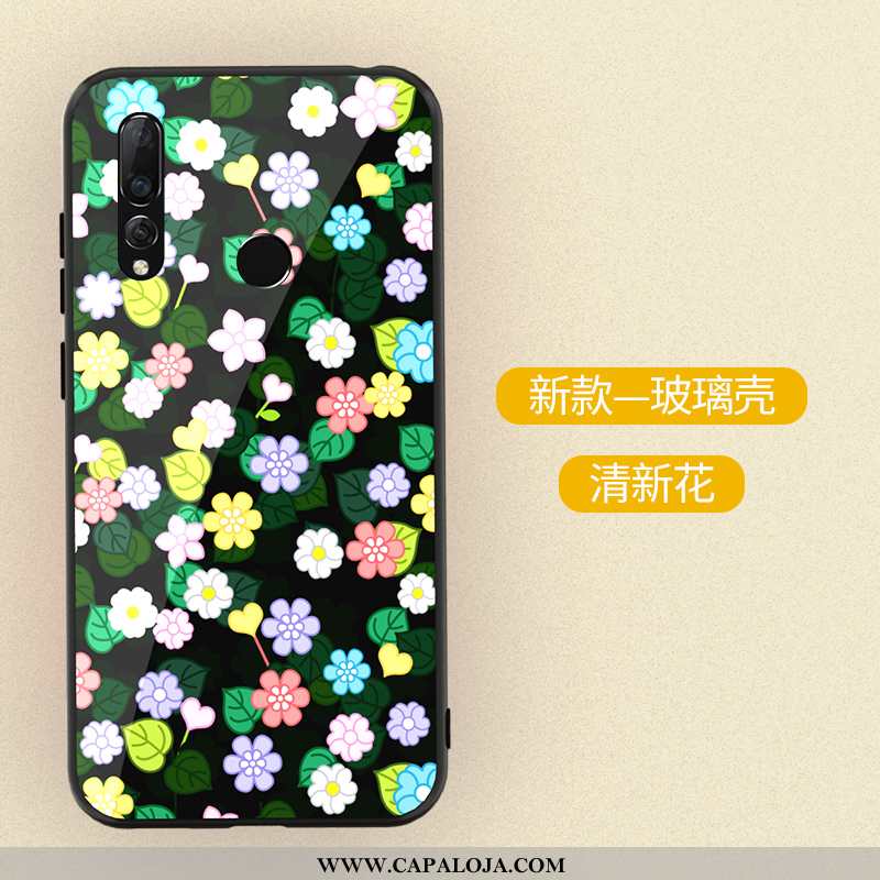 Capas Huawei P30 Lite Xl Fosco Vidro Novas Feminino Roxo, Capa Huawei P30 Lite Xl Cordao Online